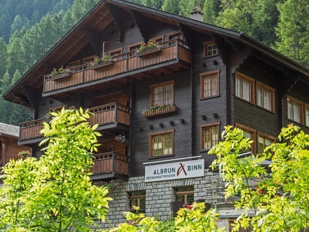 Pension Albrun Aussenansicht