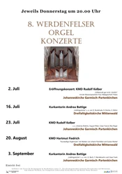 8. Werdenfelser Orgelkonzerte