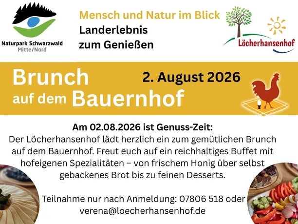 Brunch auf dem Löcherhansenhof