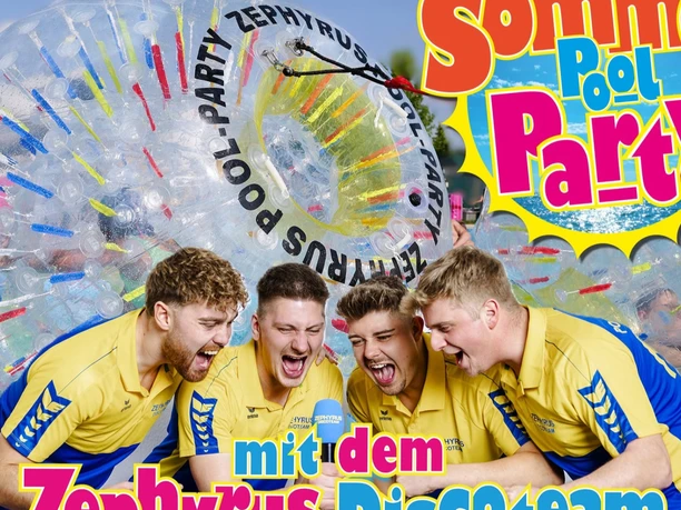 Sommer-Pool-Party im Freibad Sommer-Pool-Party im Freibad