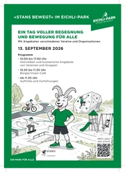 Stans bewegt A5 Vorderseite
