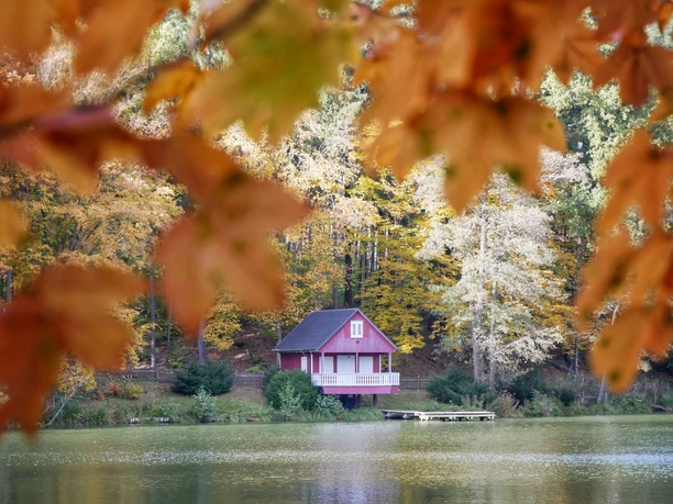 Madlitzer See im Herbst