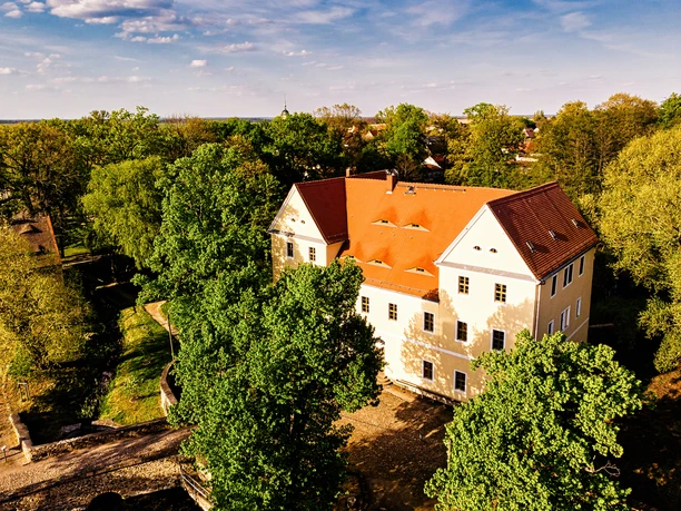Blick auf das Herrenhaus Röcknitz