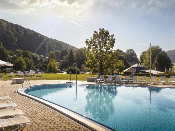 Toskana Therme Bad Schandau Außenbecken