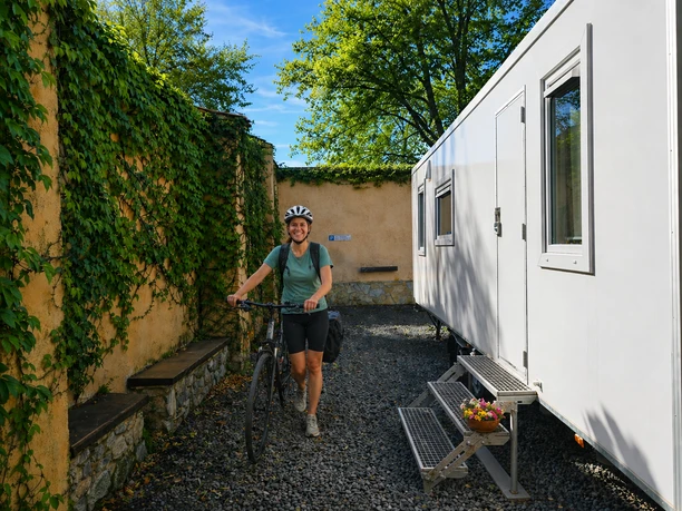 Radfahrerin_ankommen