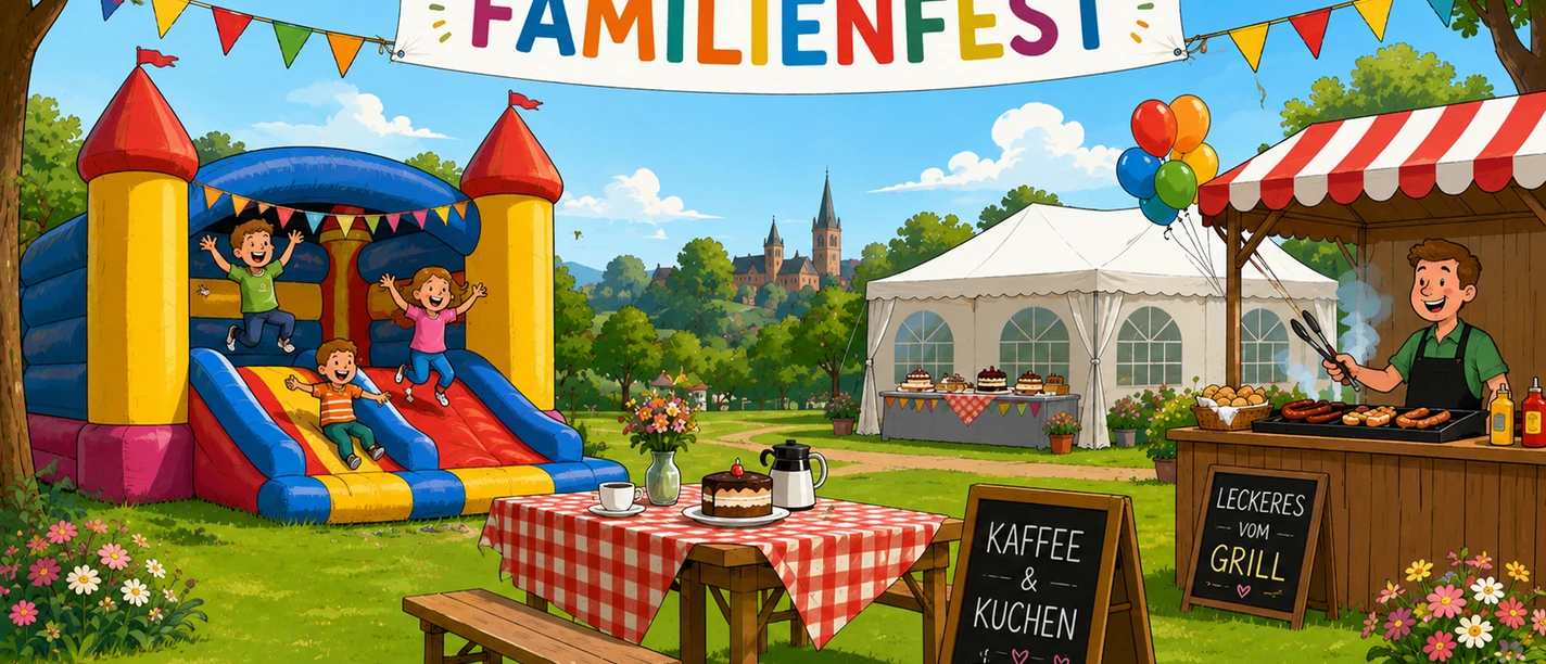Familienfest | Beispielbild, KI-generiert Familienfest