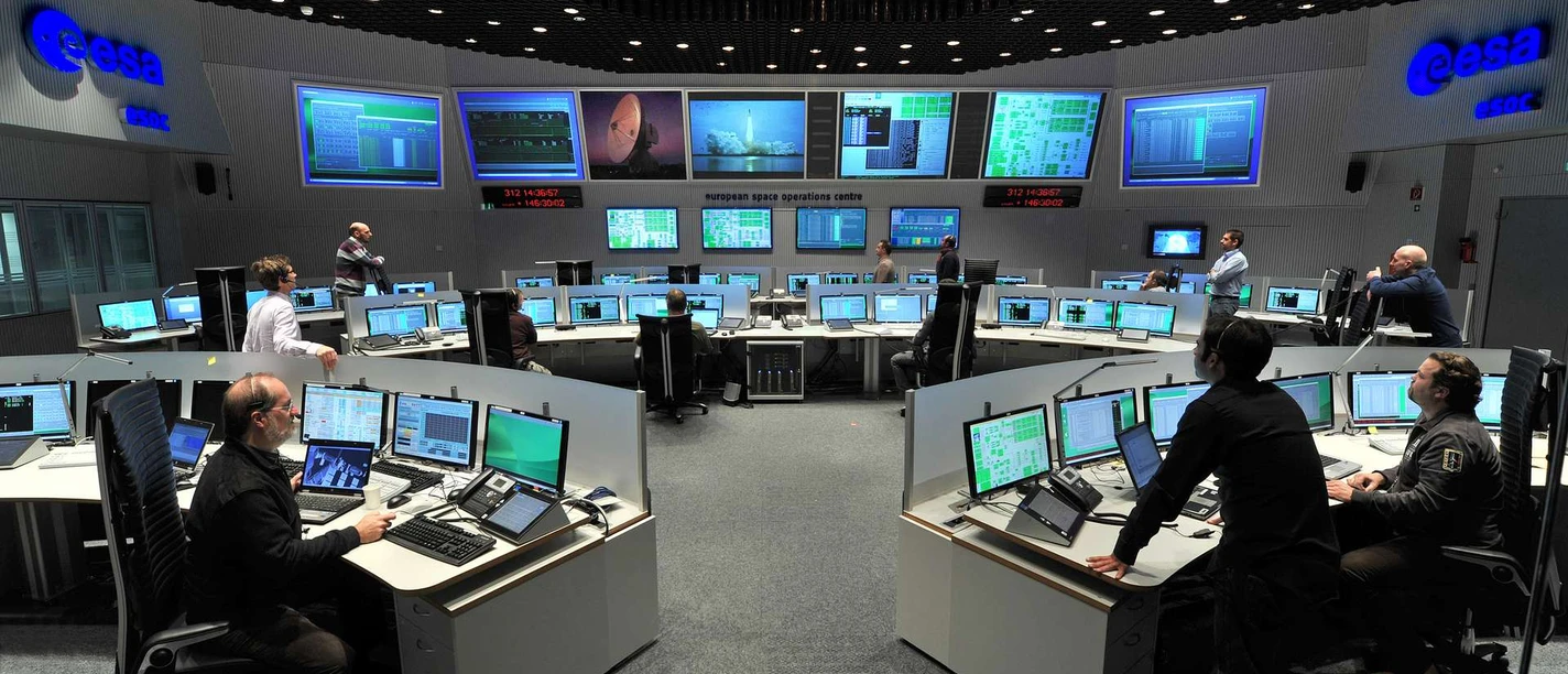 Hauptkontrollraum / Main Control Room