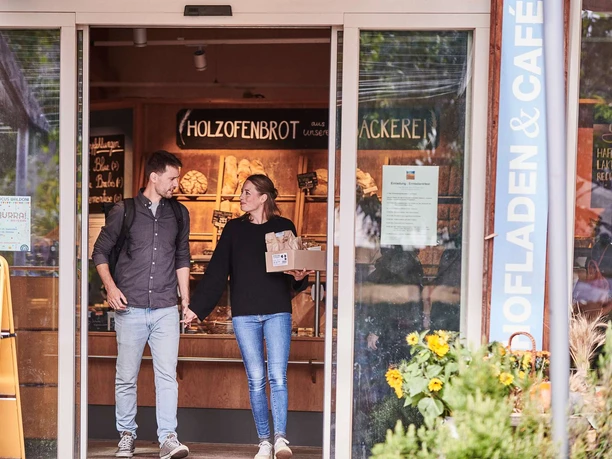 Hofcafé und Hofladen auf dem Hofgut Oberfeld