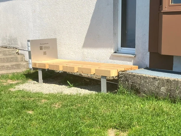 Energiebänkli Berghaus First