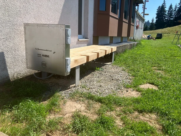 Energiebänkli Berghaus First