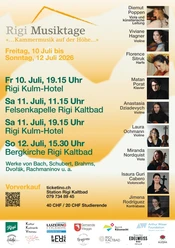 Rigi Musiktage : Poster