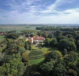 Luftaufnahme Weingut Schloss Proschwitz