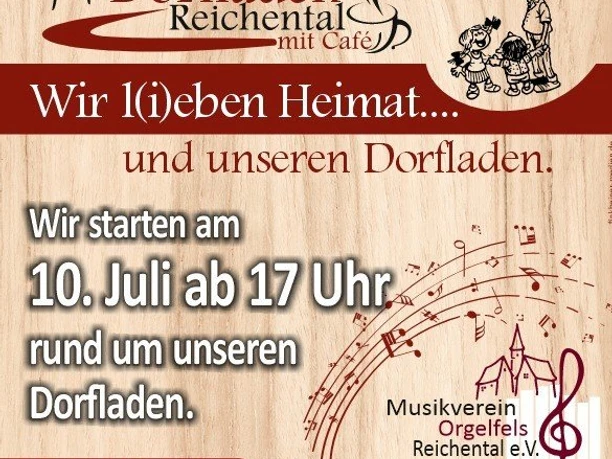 Platzkonzert MV Reichental_Plakat