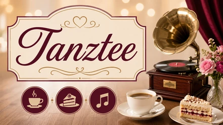 Tanztee | Beispielbild, KI-generiert Tanztee