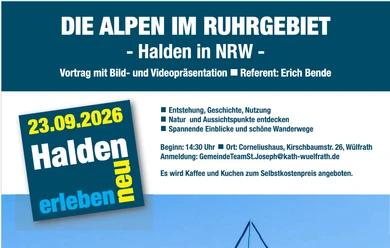 Die Alpen im Ruhrgebiet - Halden in NRW