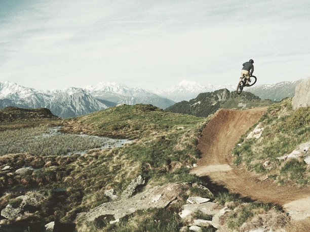 Blauseetrail Riederalp in der Aletsch Arena Blauseetrail Riederalp in der Aletsch Arena