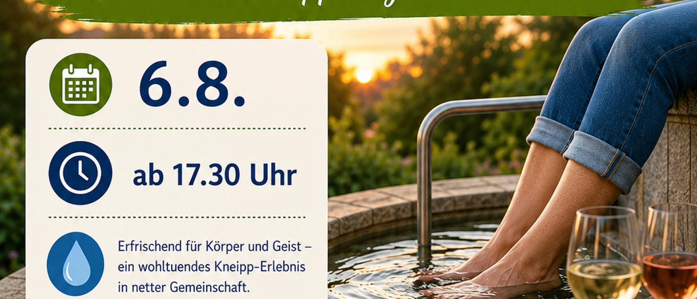 Kneippen am Abend