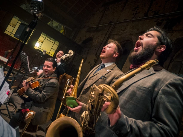Gramophoniacs live in concert. Foto: Matthias Höschele