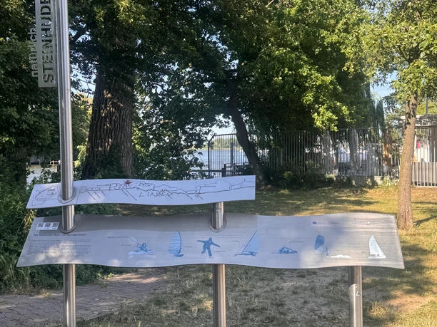 Infostele Badeinsel Steinhude