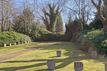 Kriegsgräber zum Gedenken der Opfer des 1. Weltkriegs auf dem Friedhof Hildesheimer Straße