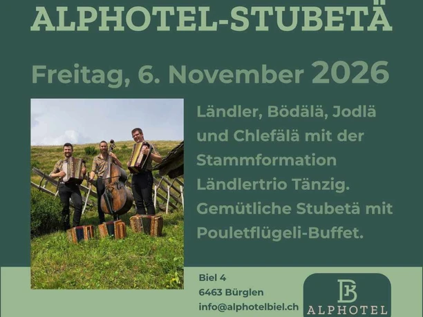Guidle Stubetä Tänzig 2026