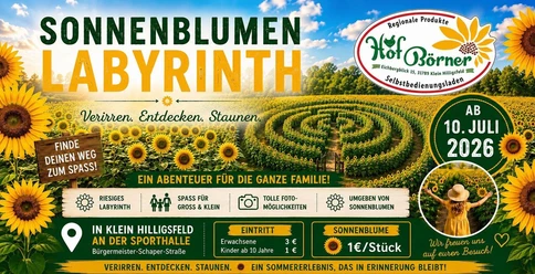 Sonnenblumenlabyrinth