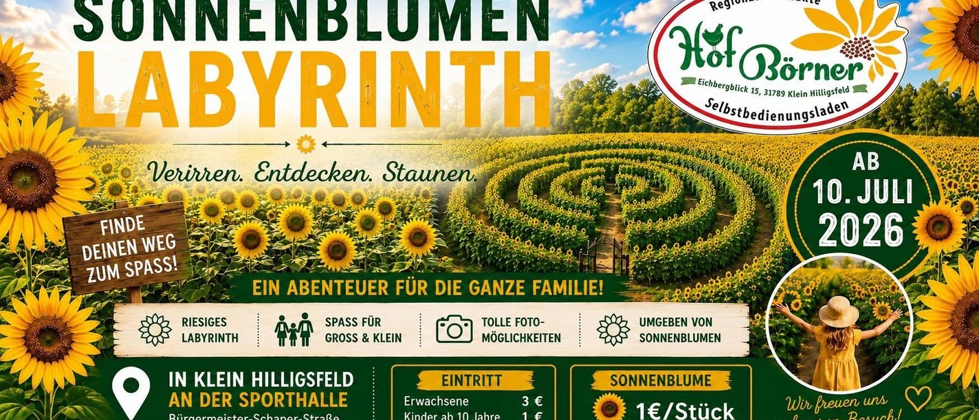 Sonnenblumenlabyrinth