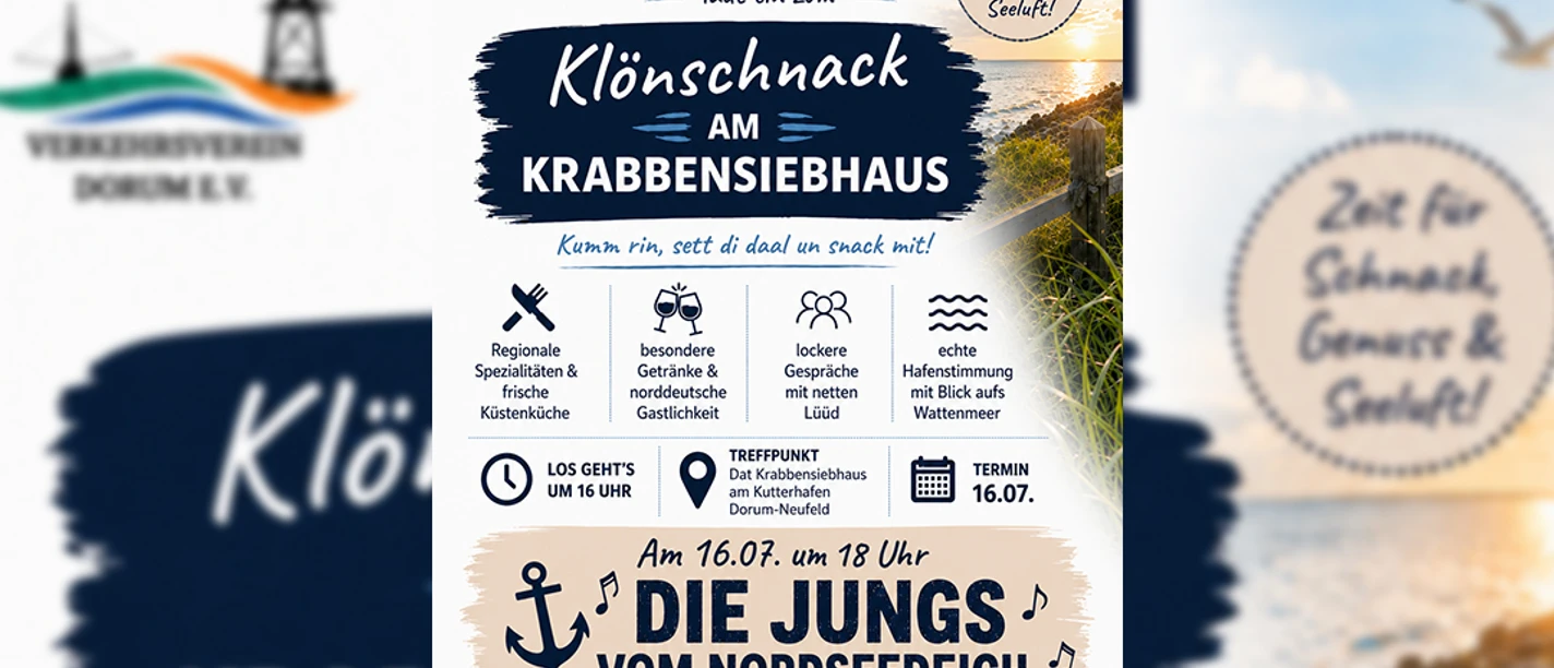 Klönschnack am Krabbensiebhaus 3