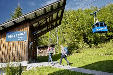 Luftseilbahn Musenalp Talstation Luftseilbahn Musenalp Talstation