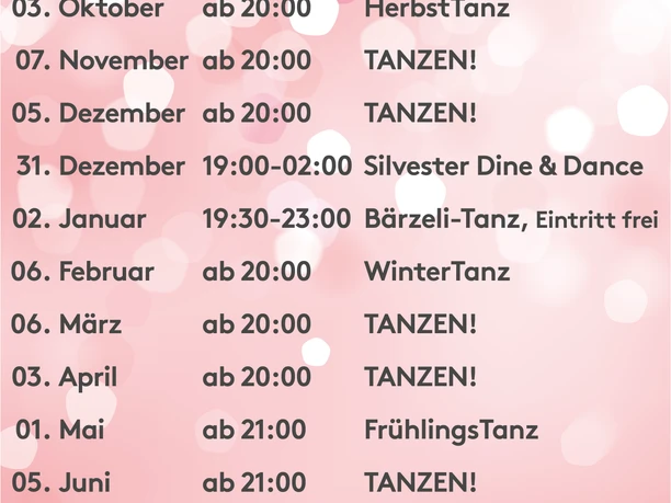 Jahres Agenda