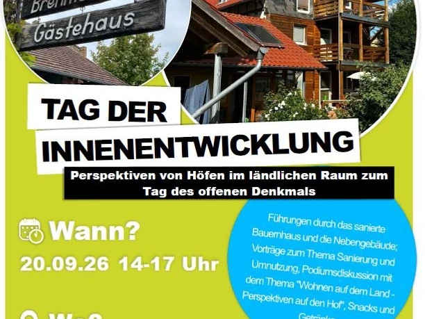 Plakat Tag der Innenentwicklung 2026