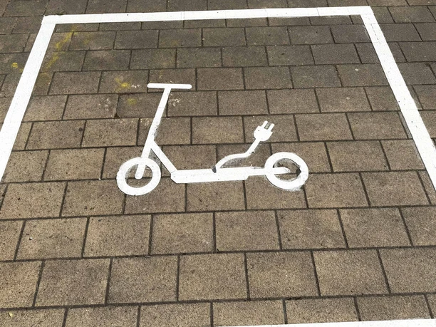 Abstellfläche für E-Roller