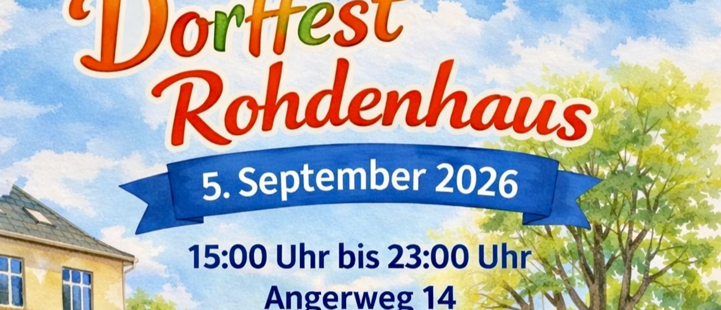 Dorffest Rohdenhaus 2026