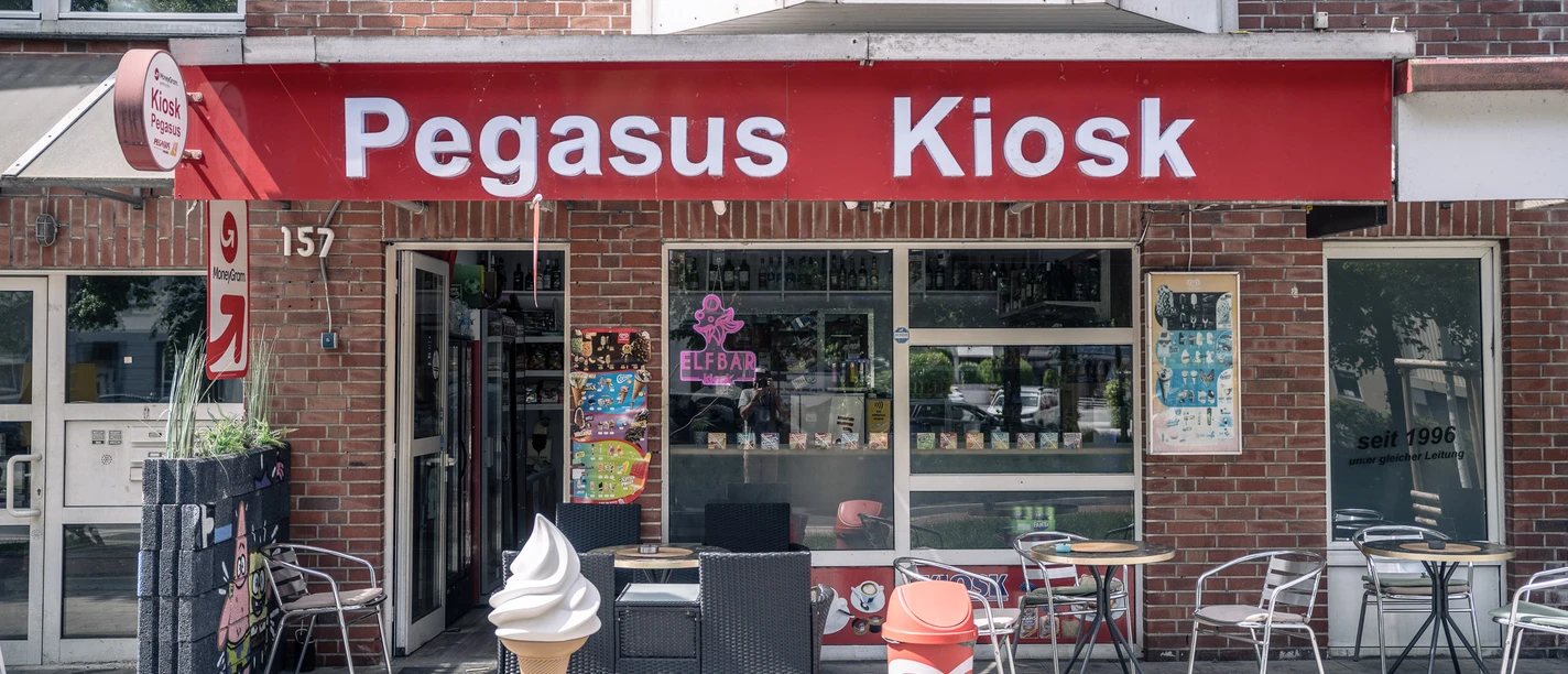 Pegasus Kiosk, Essen