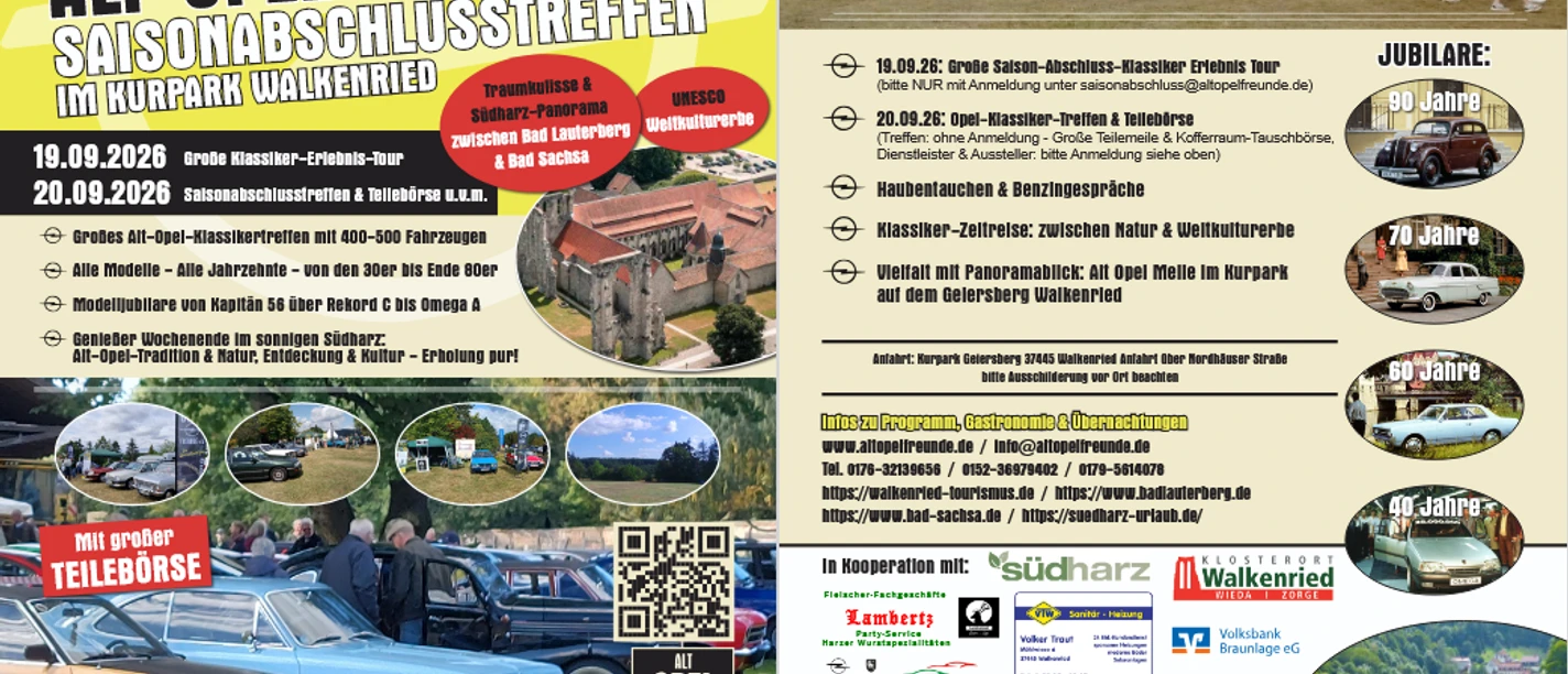 Opel Plakat