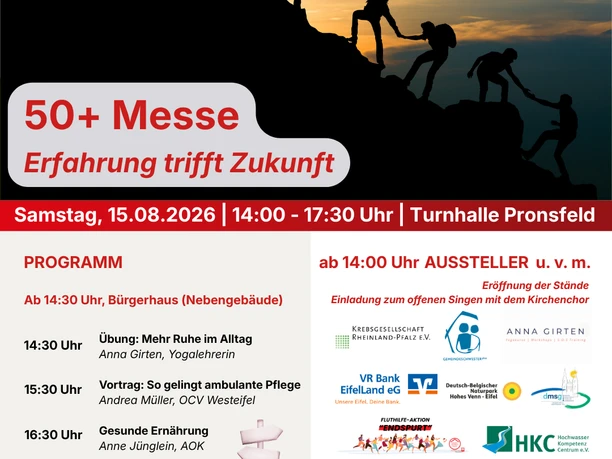 Plakat 50+ Messe