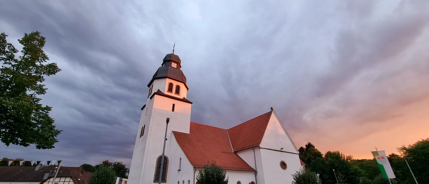 Kirche St. Johannes Baptist im Ortsteil Stukenbrock in Schloß Holte-Stukenbrock