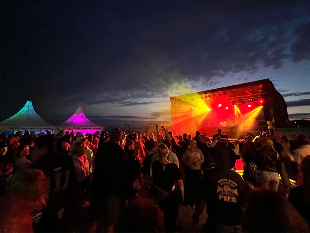 TSV Strandfest am Hauptstrand in Büsum