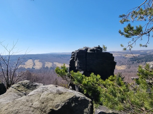 Aussicht auf dem Forststeig