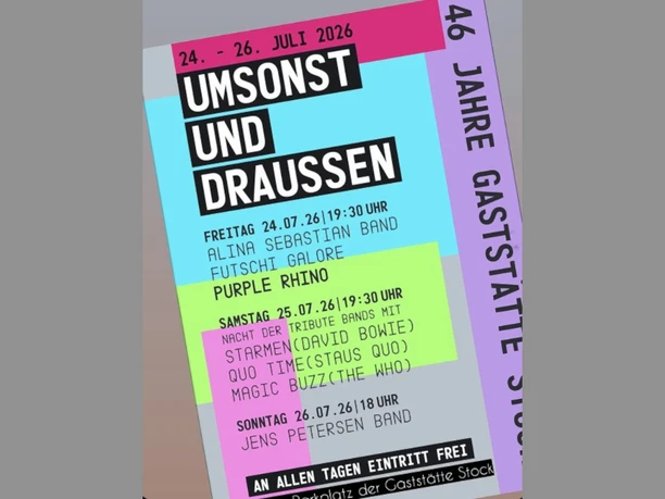 Umsonst und Draussen 2026