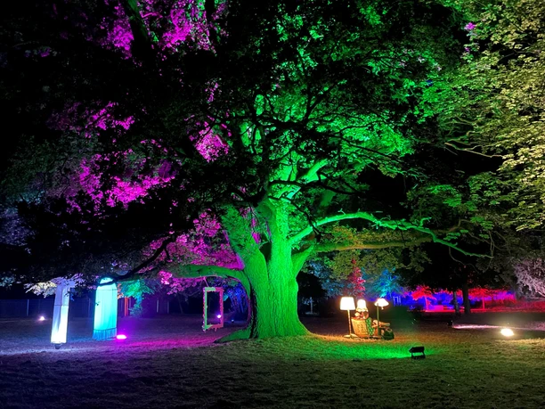 Illumination im Schlossgarten Illumination im Schlossgarten