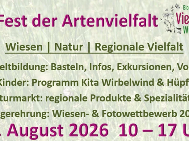 Fest der Artenvielfalt