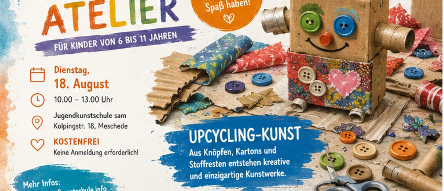 upcycling Kunst Jugendkunstschule