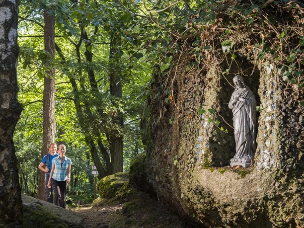 Unterwegs auf dem Kaltensteinpfad