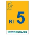 Markierungszeichen Qualitaetswanderweg traumtour RI5