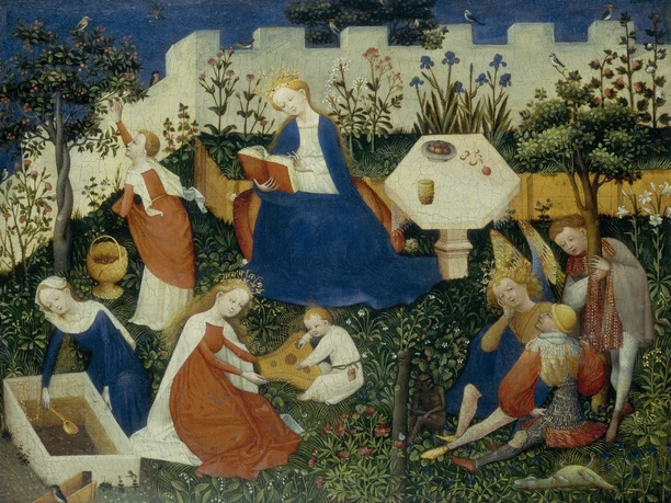 Der Paradiesgarten (unbekannter Meister, 15. Jh. )