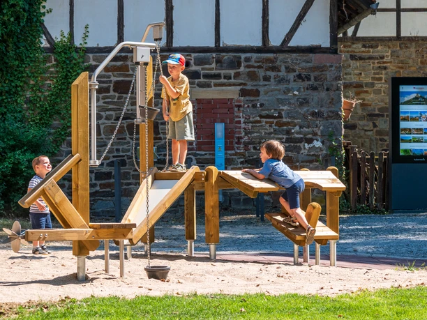 Matschanlage im Kurpark Herchen