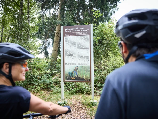 Radfahren: Moorlehrpfad