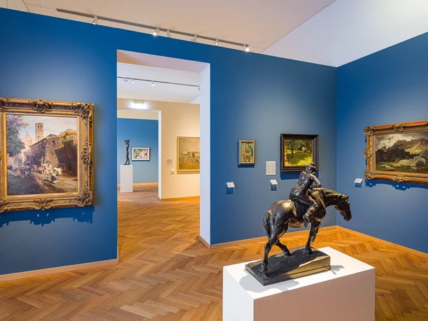 Suermondt-Ludwig-Museum Ausstellungsraum blau 2 Suermondt-Ludwig-Museum Ausstellungsraum blau 2