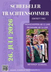 Plakat Trachtensommer 2026
